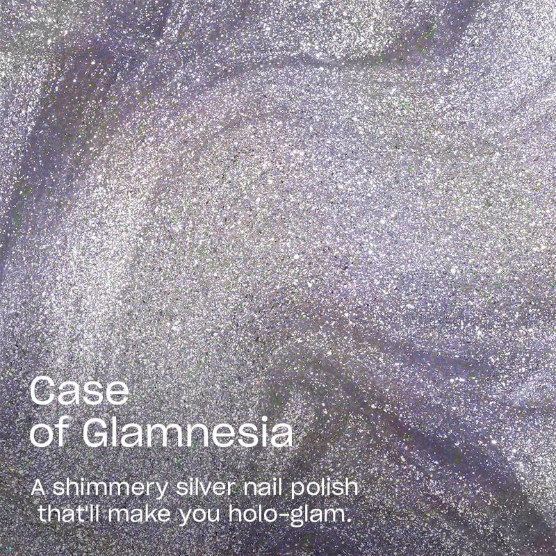 OPI Nail Lacquer Case of Glamnesia | Sheer Pastel Silver Shimmer Chip Resistant Nail Polish | OPI'm Dreaming Collection