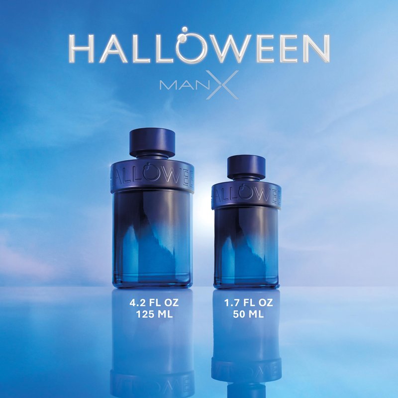 Halloween Man X Eau de Toilette for Men. Amberry Fougere Long Lasting Fragrance with Notes of Lemon, Cinnamon and Amber (4.2 Fl Oz)