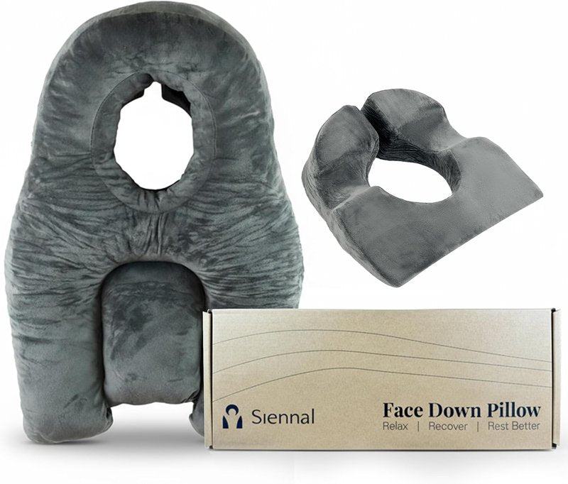 Face Down Pillow - Vitrectomy & BBL Recovery | 3-Vent Design for Easy Breathing - CertiPUR-US® Memory Foam