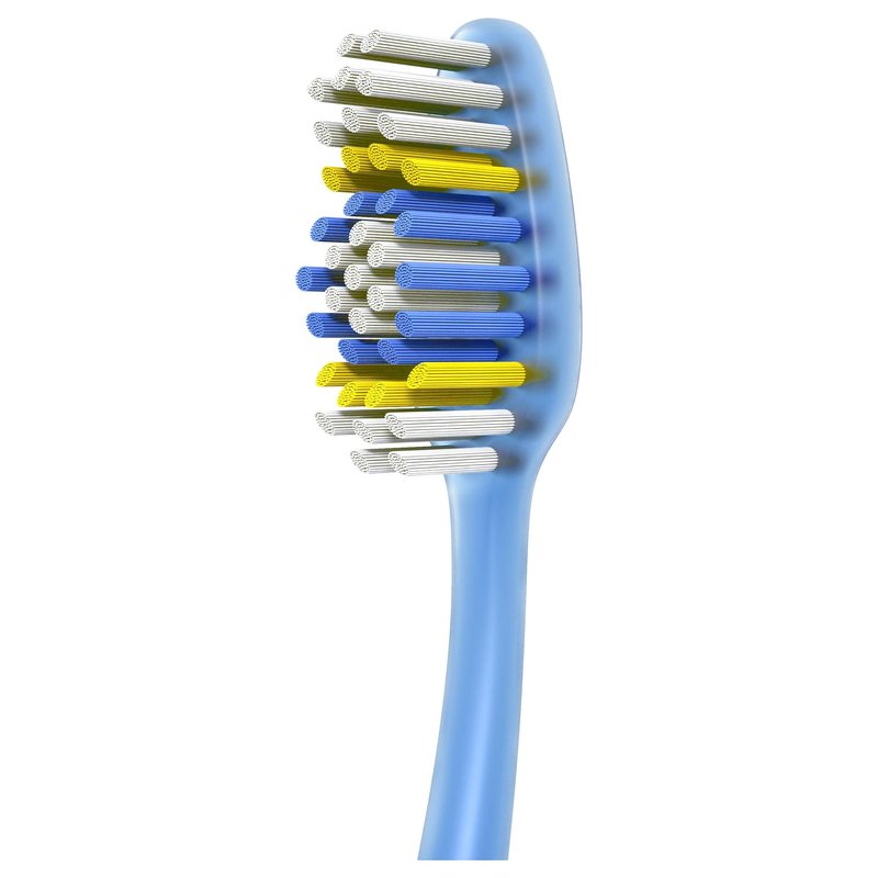 Colgate Extra Clean Full Head Toothbrush, Medium - 3 Count (Pack of 1)