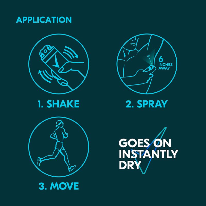 Degree Men Antiperspirant Deodorant Dry Spray Cool Rush 3 count Deodorant for Men With MotionSense Technology 3.8 oz
