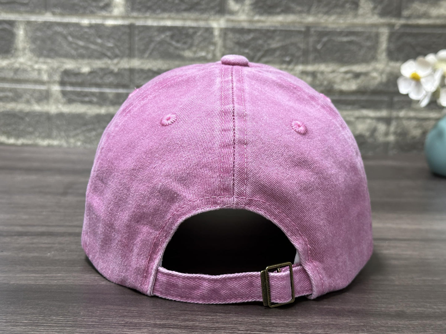 Horpe Kid Seahorse Baseball Cap, Sea Creature Gifts for Girls, Ocean Animal Washed Pink Hat for Child, Present for Summer Beach Aquarium Visits