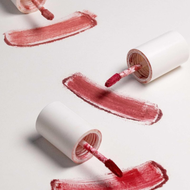 Melting Lip Powder - Vegan Lip Tint with Long-Lasting Weightless Stain | Matte Finish (Desert Rose, 0.07 oz)