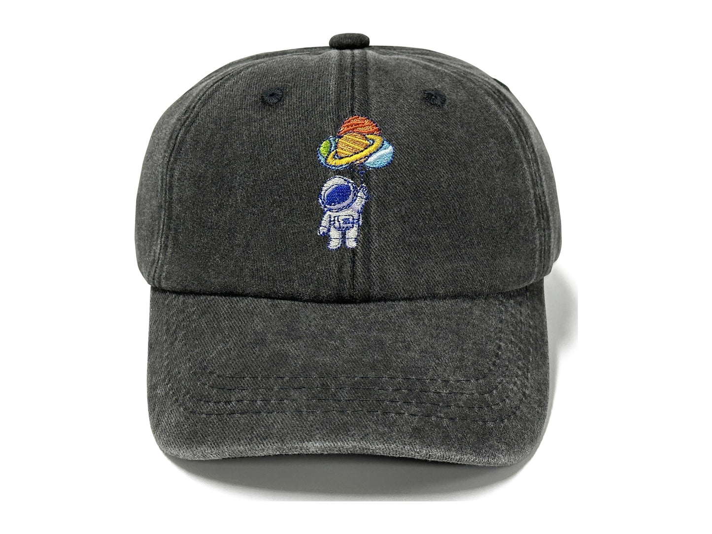 Horpe Kid Astronaut Baseball Hat, Galaxy Spaceman Gifts for Boys, Space Explorer Cap for Child, Adjustable Embroidered Hat for Birthday Party
