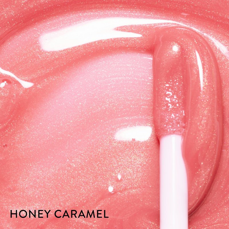 LAURA GELLER NEW YORK Color Luster Lip Gloss - Honey Caramel | Non-Sticky Lip Gloss Treatment with Sheer High-Shine Color