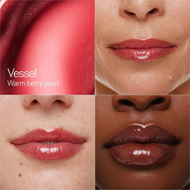 ILIA - Overglaze Hydrating Lip Gloss | Long-Wear, Non-Sticky, 24-Hour Hydration | Smooth + Plump | Vegan + Silicone-, Gluten-, Nanoparticles-Free (Vessel)