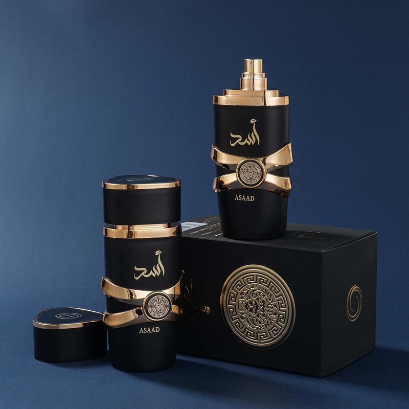 ASAAD Eau de Parfum for Unisex - 3.4 Fl Oz (100ml) - Long-Lasting Warm Spicy & Woody Fragrance with Tobacco, Coffee, Vanilla & Amber - Perfect Gift Option