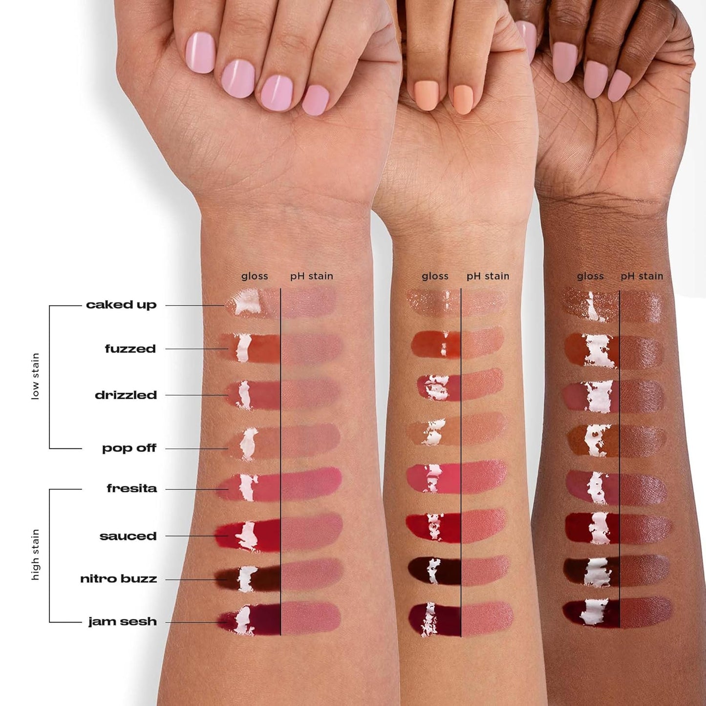 Urban Decay Lip Toy pH Staining Lip Oil - 24HR Hydration & All-Day pH-Reactive Stain | Drizzled Acai Bowl, Mauve