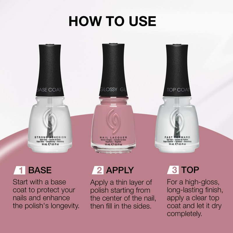 China Glaze Cg Nail Lacquer Kill the Lights – Nude Pink Nail Polish, Quick Dry, Chip Resistant, Glossy Finish for Salon & DIY Manicure, 0.5 Fl Oz