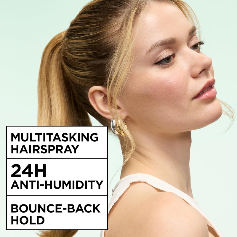 Garnier Fructis Style Full Control Anti-Humidity Hairspray, Ultra Strong Hold, 8.25 oz.
