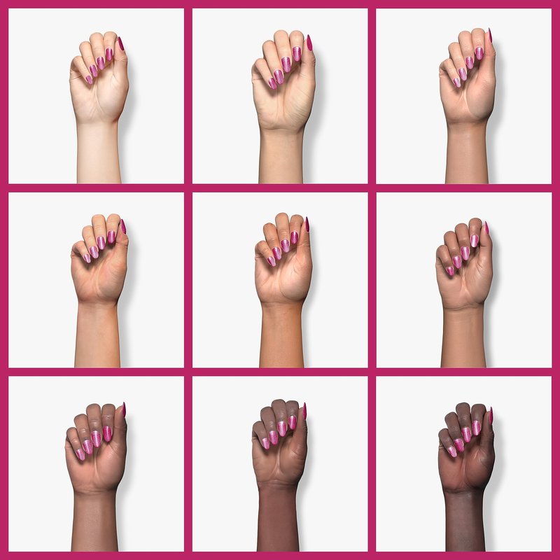 Sally Hansen Insta-Dri Nail Polish | Quick Dry, Long Lasting, Streak-Free Shine | Opaque, Shimmery | 63 Sleek-a-boo | Fuchsia Pink Nail Color
