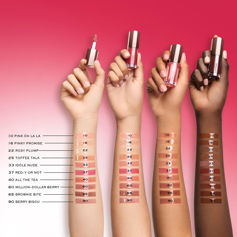Lancôme Lip Idôle JuicyTreat Oil-in-Gloss -24HR Hydrating Gloss with Squalane for Instant Shine - 33 Idôle Nude
