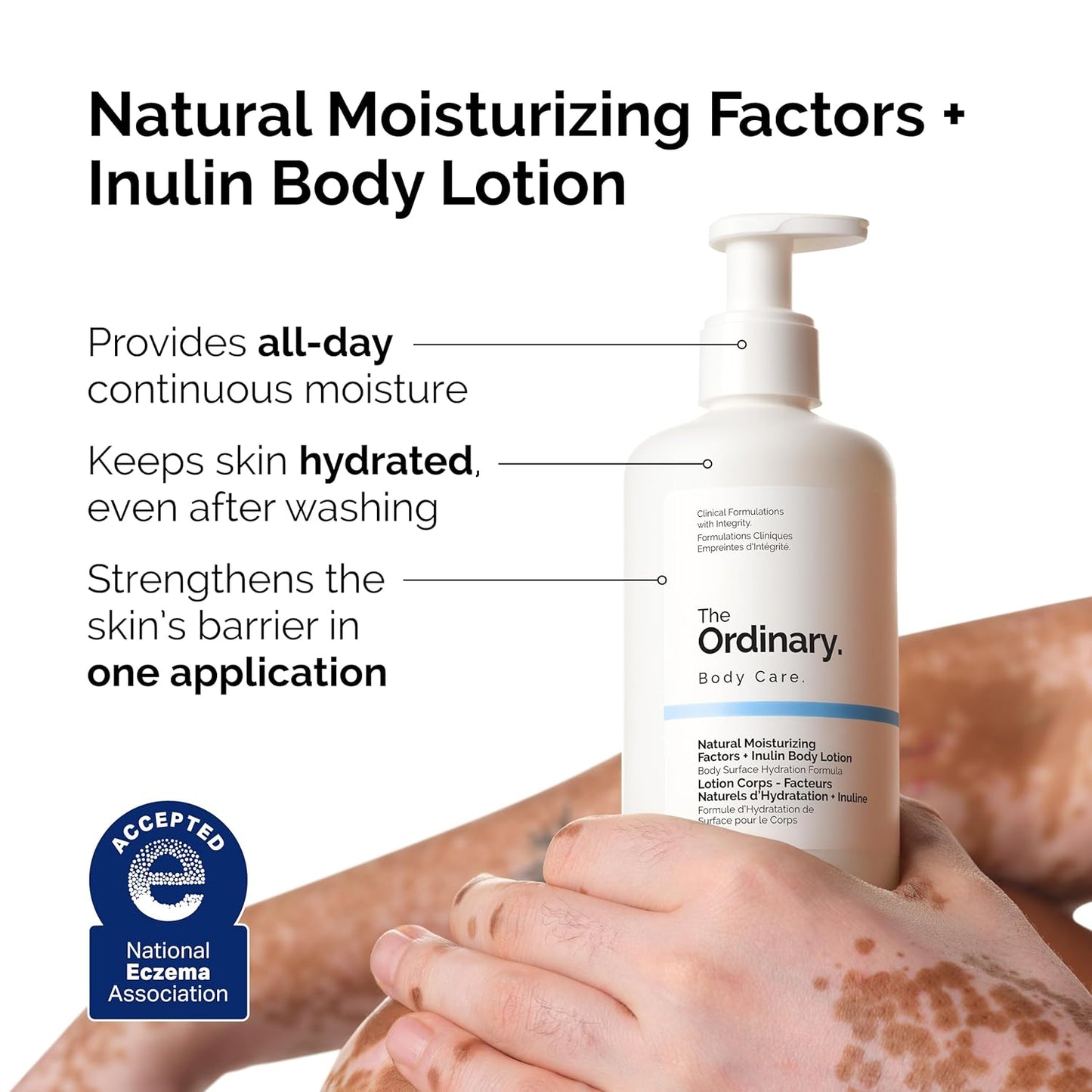 The Ordinary Face & Body Set - Daily Skincare Routine with Niacinamide 5% & Hydrating Body Lotion | Moisturizing Emulsion & Inulin