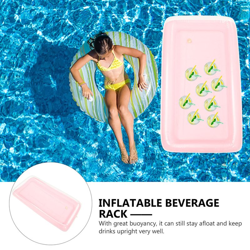 Inflatable Serving Bar for Parties Large Inflatable Buffet Cooler Inflatable Ice Serving Bar BBQ Picnic Ice Food Drinks Buffet Server Tray for Indoor Outdoor Party