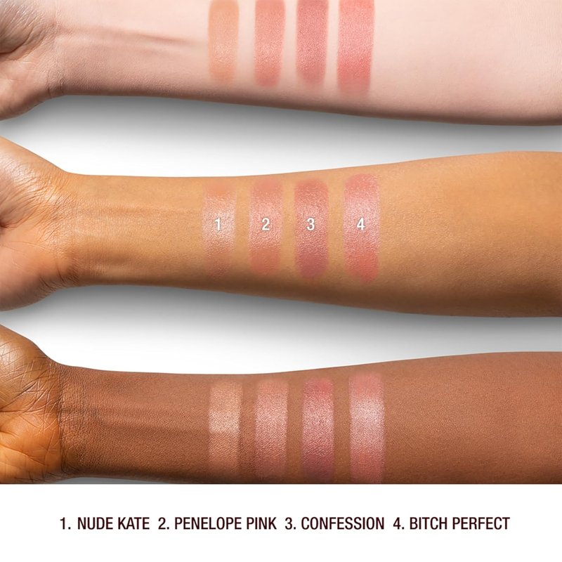 Charlotte Tilbury K.I.S.S.I.N.G Lipstick - Hydrating Lip Color with Light-Diffusing Pigments | Luminous Finish