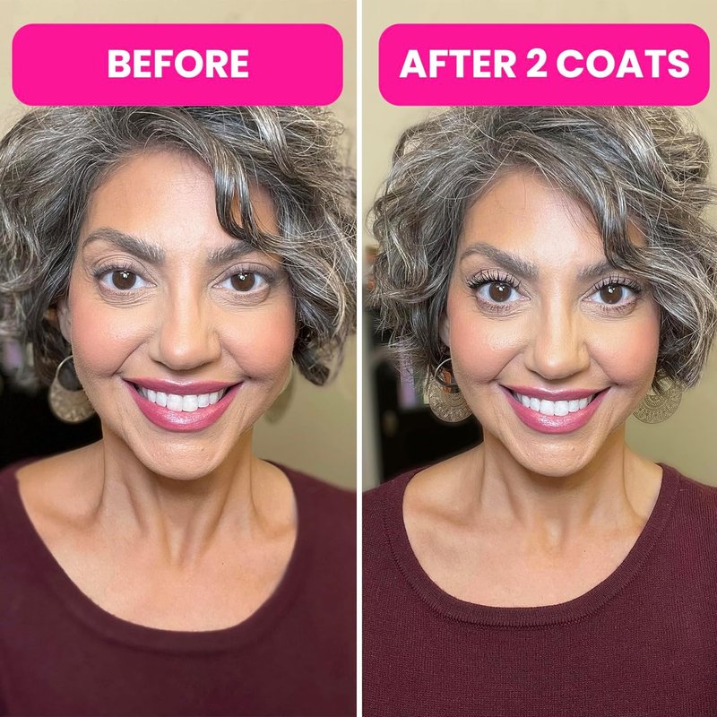 Prime Prometics PrimeLash Mascara for Older Women - Volumizing & Lengthening Formula | Hypoallergenic, Zero Clumps, Black
