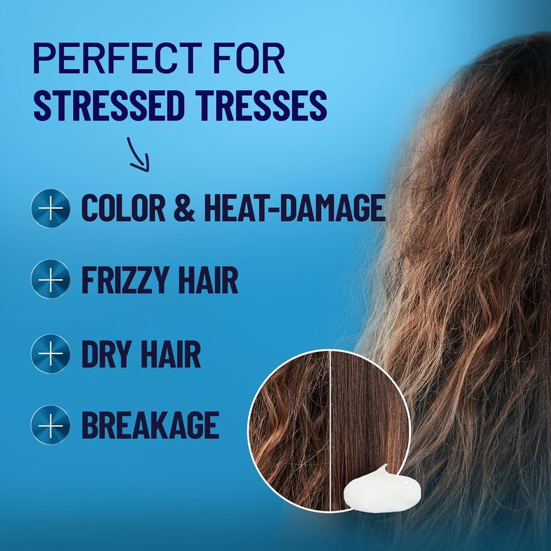 BOLD UNIQ BoldPlex Hair Mask - Deep Conditioner for Dry, Damaged Hair - Nourishes Curly & Frizzy Hair - 6.76 Fl Oz
