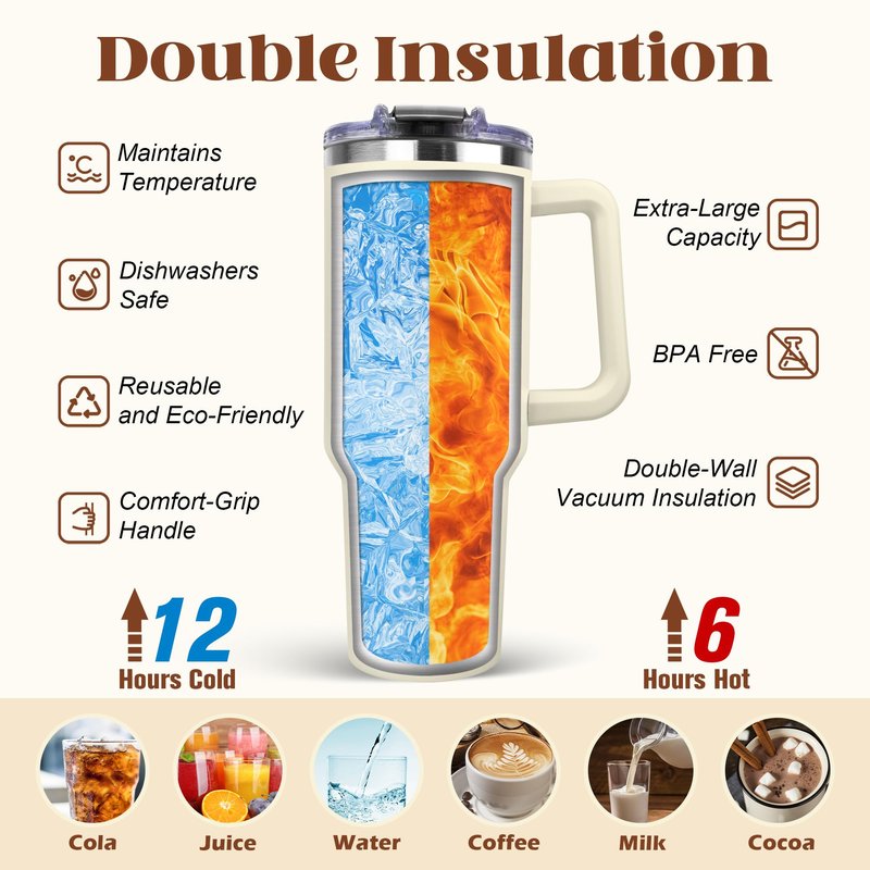 NAIREG Birthday Gifts for Wife from Husband - Anniversary Romantic Gifts for Women - Wife Birthday Gift Ideas -Christmas Valentines Mothers Day I Love You Gift for Her - To My Wife's Tumbler 40oz