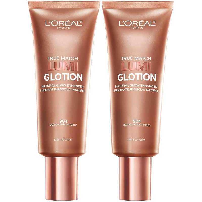 L’Oréal Paris True Match Lumi Glotion - Natural Glow Enhancer Highlighting Lotion | Radiant Finish, 1.0 oz