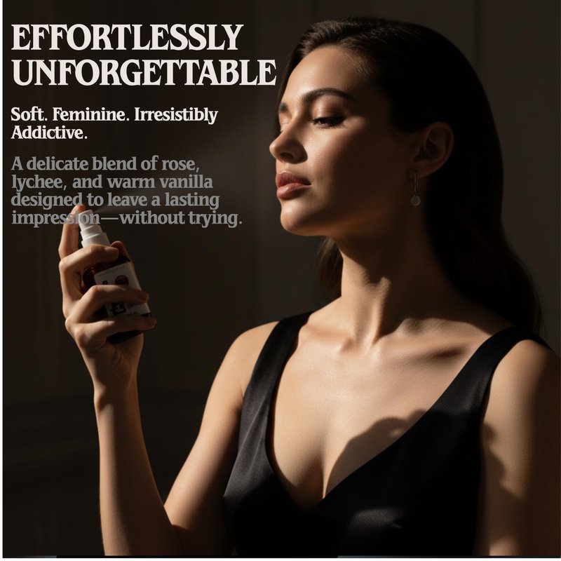 PHERMALABS MAX GOLD for Her – Pheromone-Infused Luxury Perfume for Women, Presence Enhancing Signature Scent, Long-Lasting Feminine Fragrance, 30ml