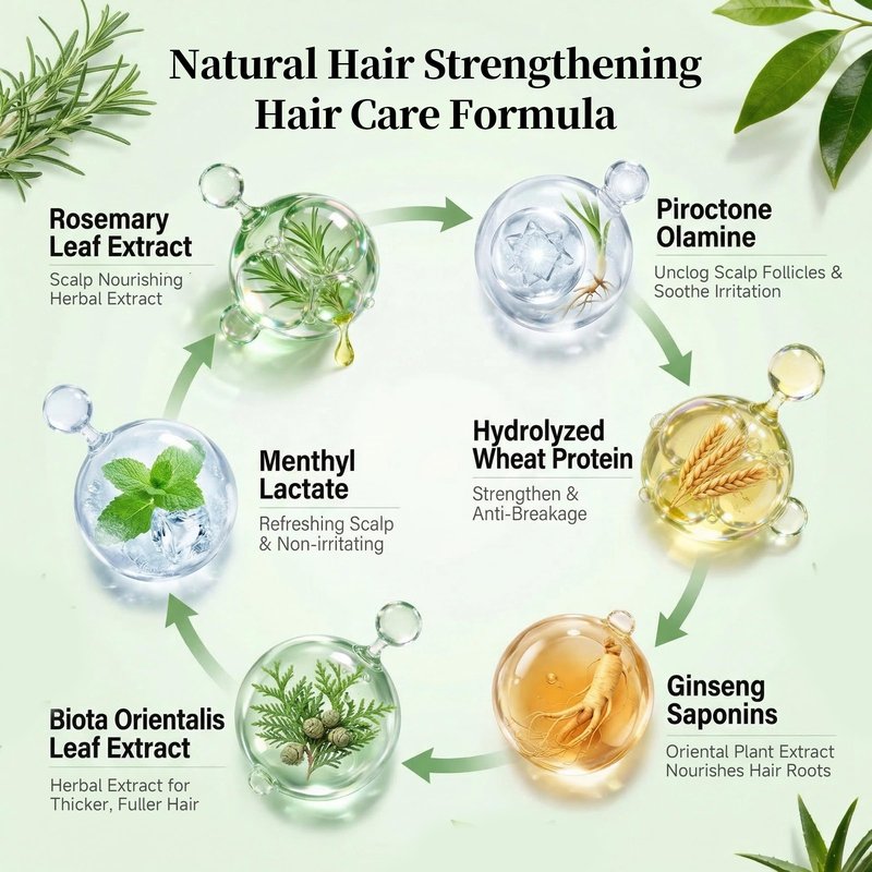 HONLINK Biotin Volumizing Shampoo for Fuller-Looking Hair – Scalp Care Formula with Argan Oil for Lightweight Strength, Hydration & Natural Shine, for Women & Men, 300ml
