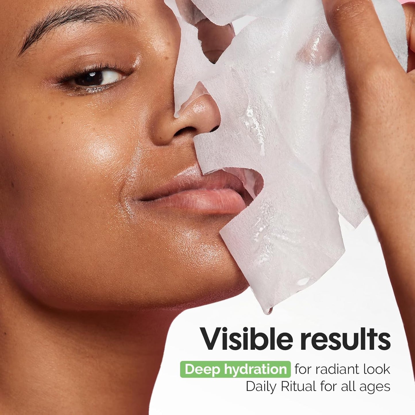 ZealSea Facial Sheet Mask Set - 7 Days of Deep Hydration & Glow | Perfect Skincare Gift for Women & Teens