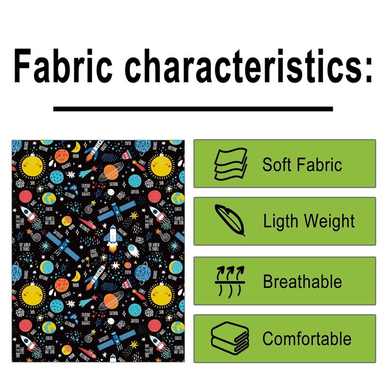 Kids Hair Cutting Cape - Waterproof & Lightweight Salon Cape for Boys and Girls | 39” x 51” Galaxy Pattern