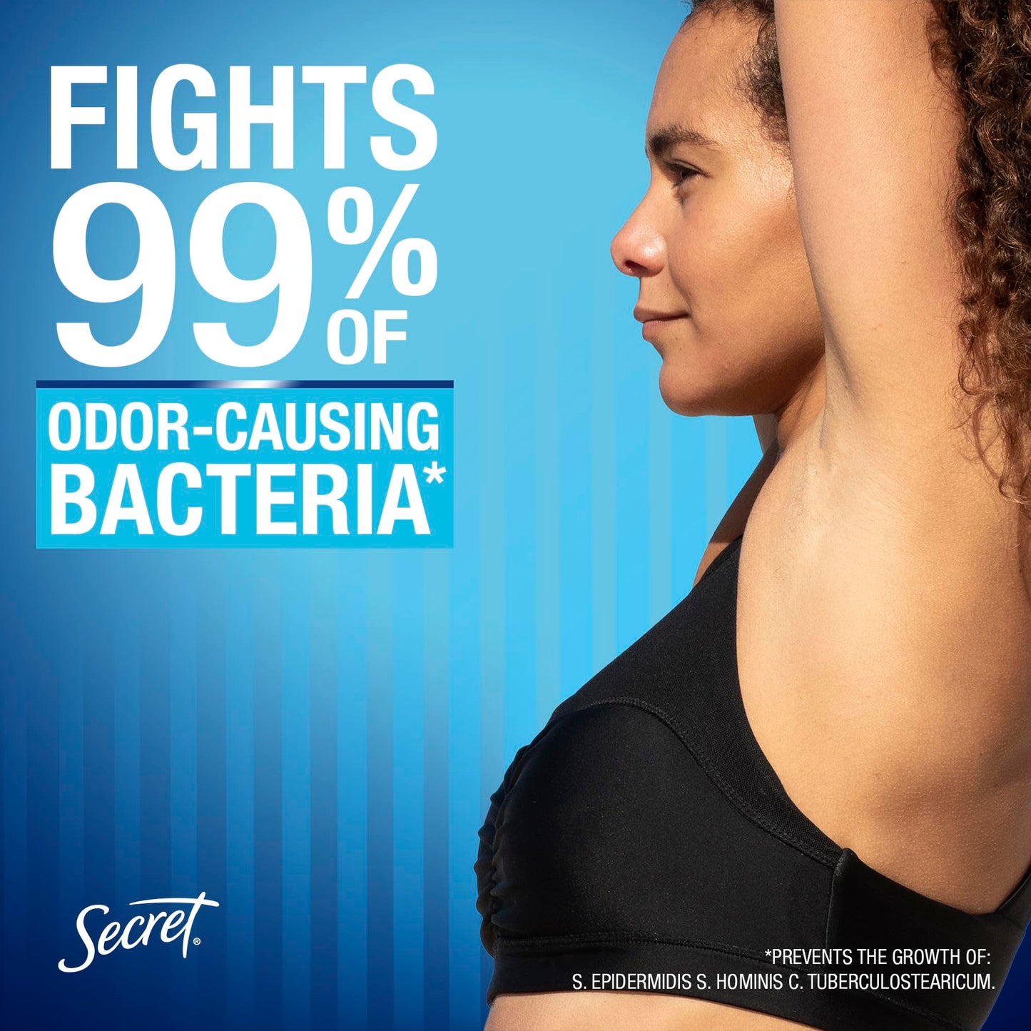 Secret Outlast Antiperspirant Deodorant for Women, 72hr Sweat & Odor Protection, PH Balancing Minerals, Invisible Solid, Completely Clean Scent, 2.6 oz
