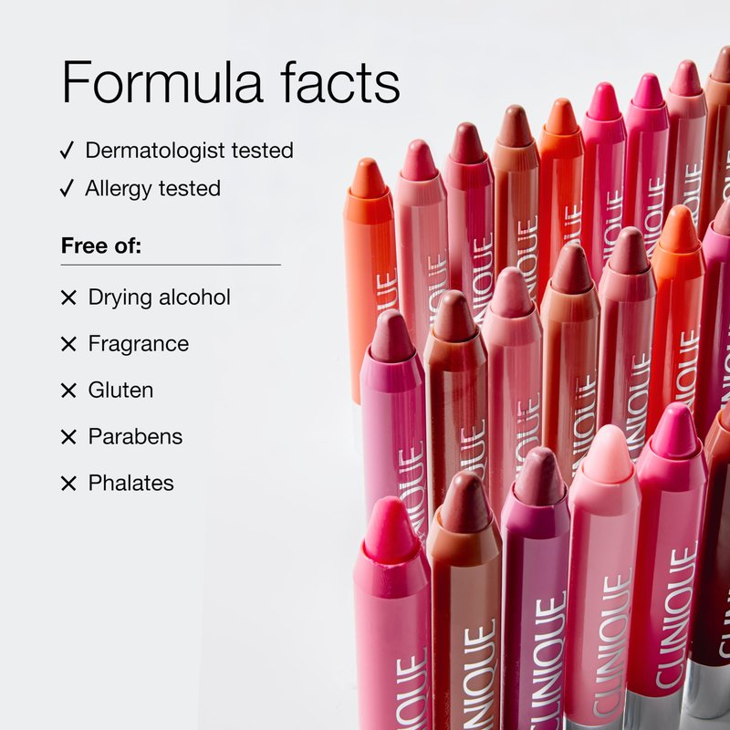 Clinique Chubby Stick Tinted Lip Colour Balm | With Shea Butter | Moisturizing + Hydrating | Natural-Looking Lip Tint, Boundless Blush