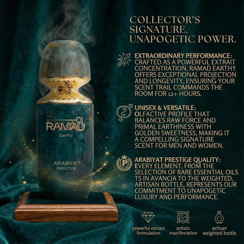 ARABIYAT PRESTIGE Extrait De Parfum - Luxury 100ml Unisex Fragrance | Long-Lasting Exotic Notes of Honey, Mango, and Smoky Patchouli