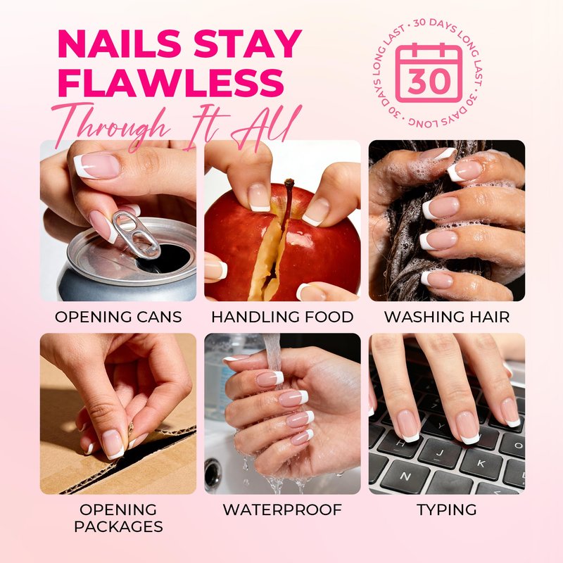 Luckyfairy Super Strong Nail Glue for Press Ons 15g (2pcs) : 4-in-1 Quick Air Dry, No Lamp Needed, Long Lasting, Semi Solid Soft Gel Nail Glue for Acrylic Nails Tips