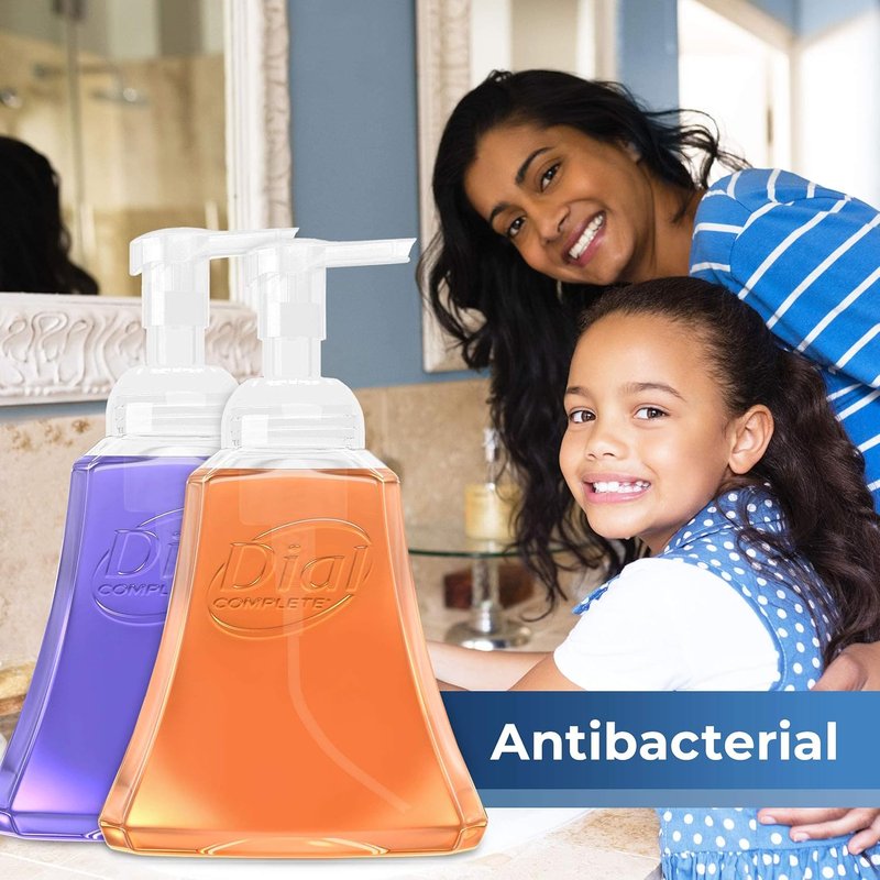 Dial Complete Antibacterial Foaming Hand Wash - Fresh Lavender & Citrus Sunburst | 15 fl oz (Pack of 4)