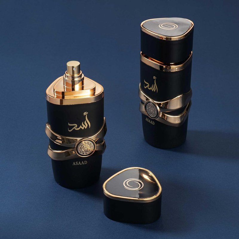 ASAAD Eau de Parfum for Unisex - 3.4 Fl Oz (100ml) - Long-Lasting Warm Spicy & Woody Fragrance with Tobacco, Coffee, Vanilla & Amber - Perfect Gift Option
