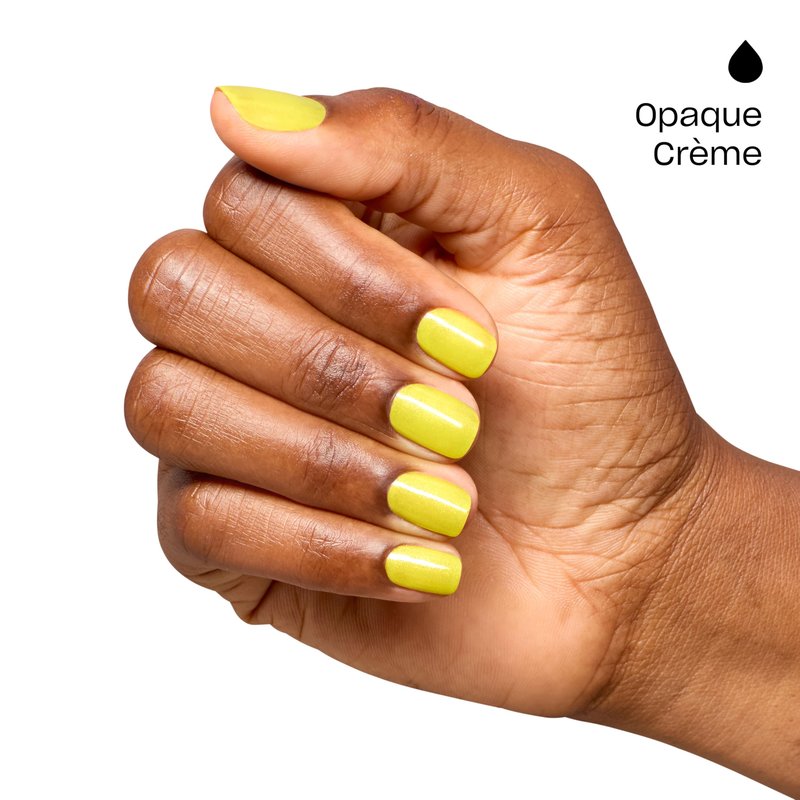 OPI Infinite Shine Limon-yello! | Opaque Soft Pastel Yellow Crème Long Wear Nail Polish | Trip to the Brite Side | Summer 2026 Collection