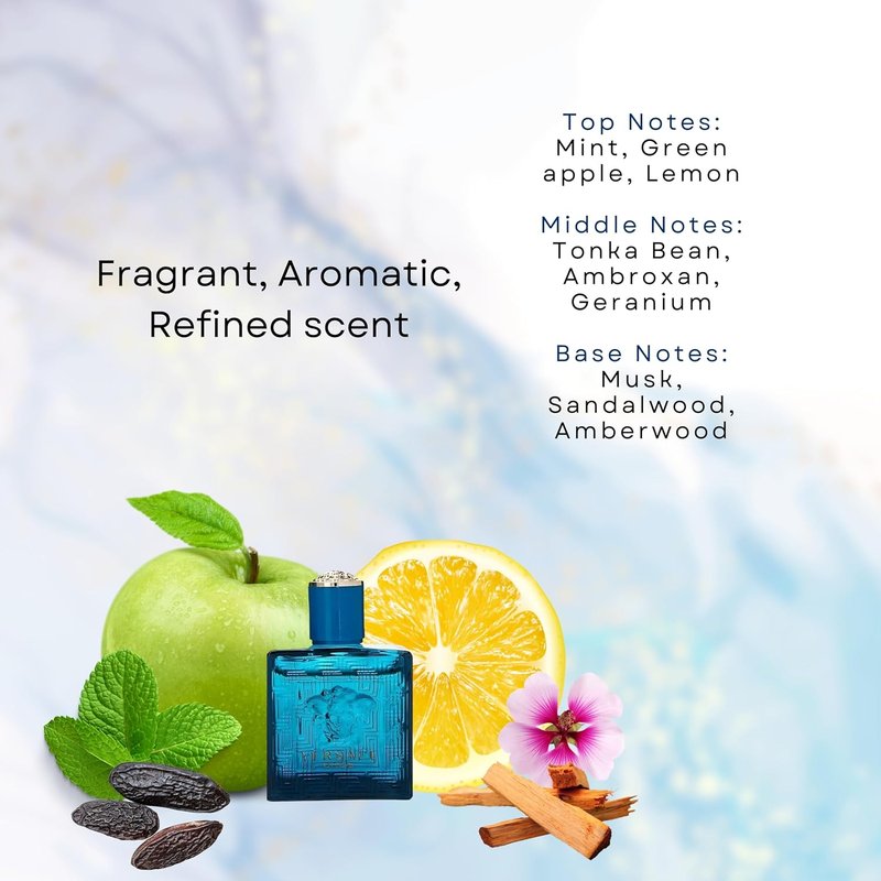 Eros Perfume for Men - Versatile 3-Piece Mini Gift Set | Ideal for Gifting