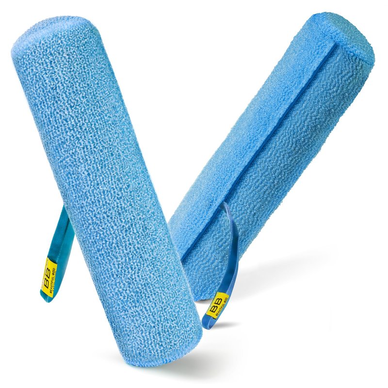 Back Scrubber for Shower - Beautiful Bod Patented 13-Inch Exfoliating Loofah with Built-in Handle, Easily Reaches Entire Back, Full Body Shower Scrubber for Back Washing, Exfoliation & Skin Smoothing