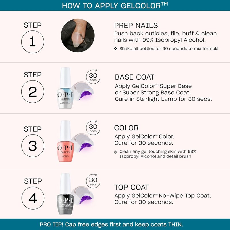 OPI GelColor | Opaque Crème and Sheer Jelly Shades | Long Lasting, UV Cure Gel Nail Polish with High Shine | Vegan & Hema Free | Make 'Em Jelly! Collection | Summer 2025