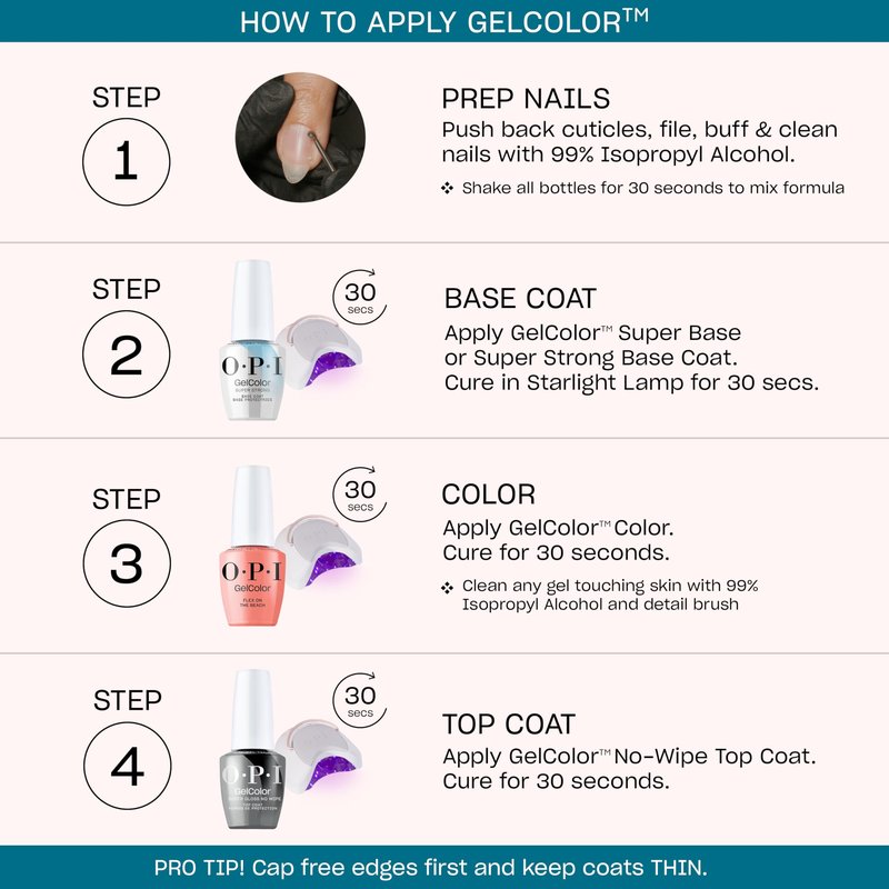 OPI GelColor Blinded by the Ring Light | Opaque Soft Pastel Warm Yellow Crème LED Cure Gel Nail Polish | Salon-Quality Shine, Long-Lasting Wear | 0.5 Fl Oz