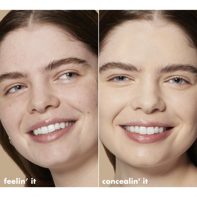 e.l.f. Hydrating Camo Concealer, Covers Blemishes & Under-Eye Circles, Full-Coverage & Delivers A Satin Finish, Vegan & Cruelty-Free, Fair Beige