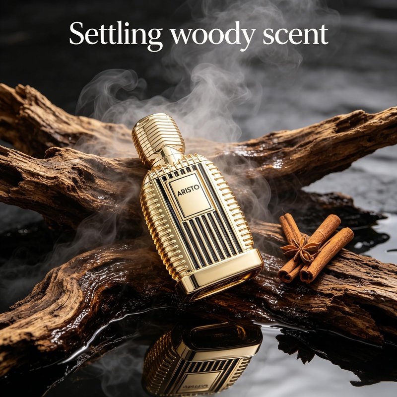 A CENTER Aristo 100ml Eau de Parfum for Women & Men | Unisex Woody Spicy Citrus Musk Scent | Long-Lasting Fragrance for Daily Wear