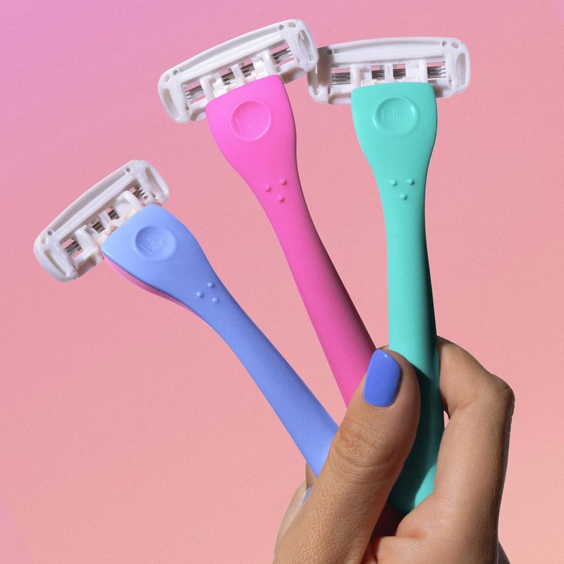 Billie Disposable Razors for Women - Malibu Set | Smooth Shaving Experience