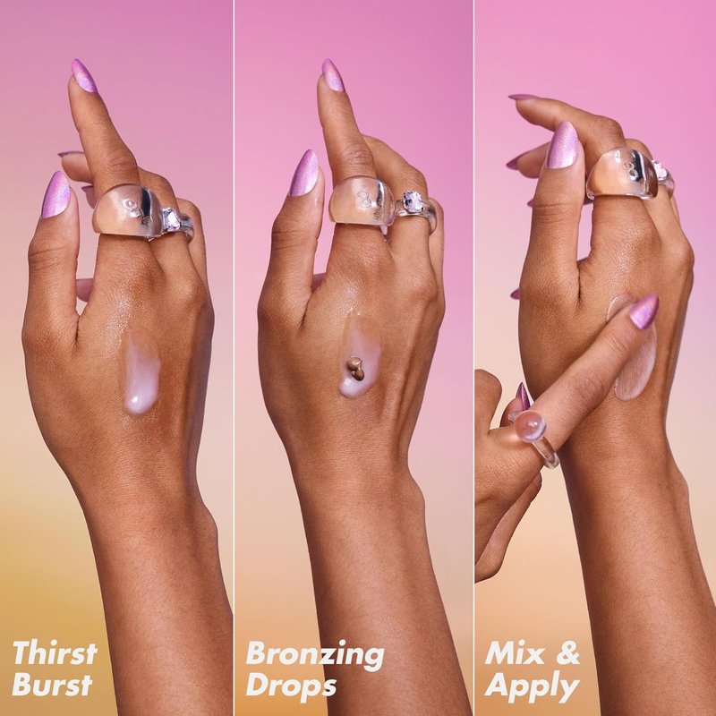 e.l.f. SKIN Hydration Duo - Holy Hydration! Thirst Burst & Bronzing Set for Dewy, Sun-Kissed Skin | Vegan & Cruelty-Free