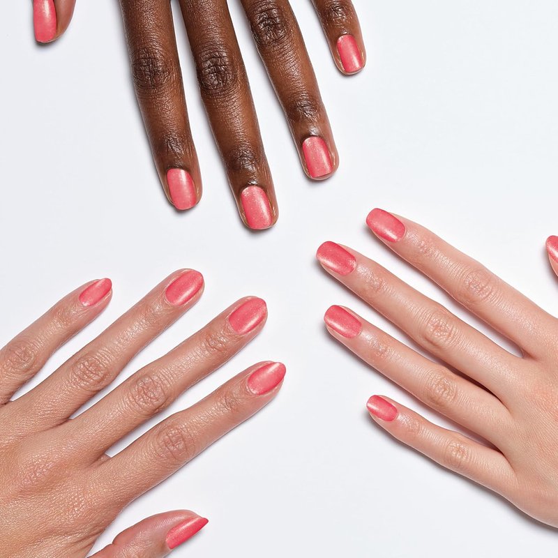 Sally Hansen Color Therapy Nail Polish - Biotin & Argan Oil Formula for Healthy Nails | Opaque Pink - Citrus Spritz 462