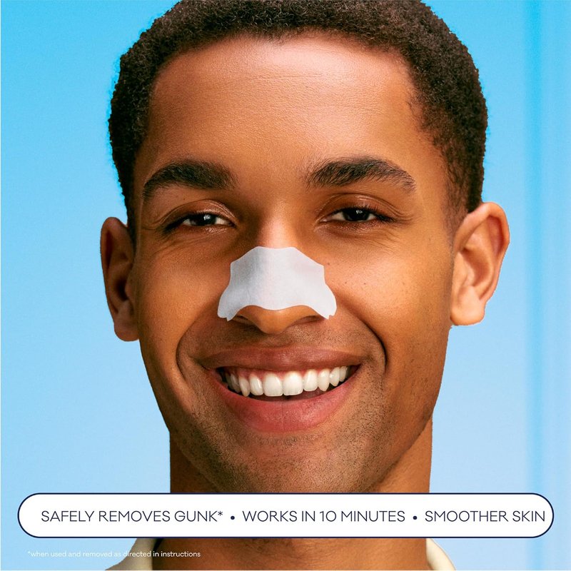 Bioré Blackhead Remover Strips - Deep Cleansing Nose Strips with C-Bond Technology | Oil-Free, 14 Count