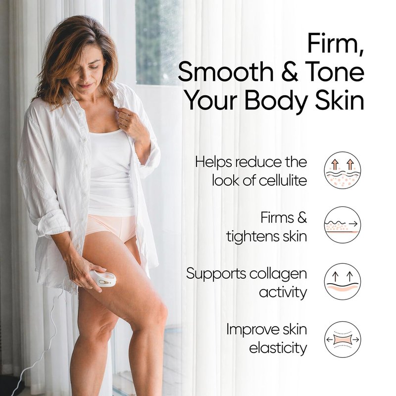 Sensica Sensifirm Radio Frequency Skin Tightening Device for Body – RF Body Sculpting Tool for Thighs & Buttocks, Firming & Smoothing, Cellulite Remover For Legs, At-Home Skincare Machine