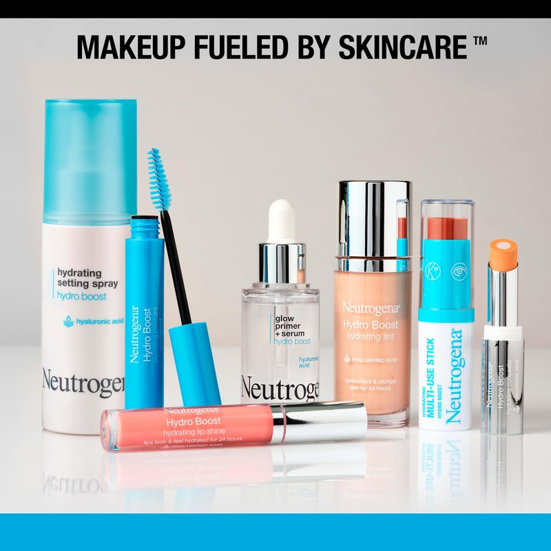 Neutrogena Hydro Boost Hydrating Makeup Setting Spray with Hyaluronic Acid, Setting Spray for Smooth, Dewy Skin, Fragrance Free, Non-Comedogenic & Hypoallergenic, 3.4 fl. oz