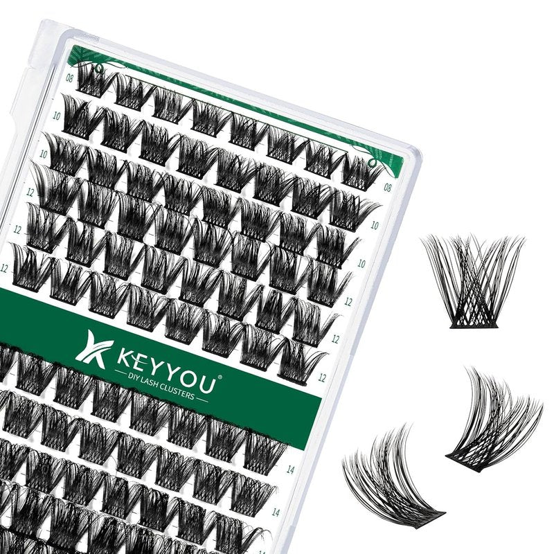 Lash Clusters - 96pcs C Curl Individual Lashes | Soft & Comfortable DIY Eyelash Extensions 8-18mm