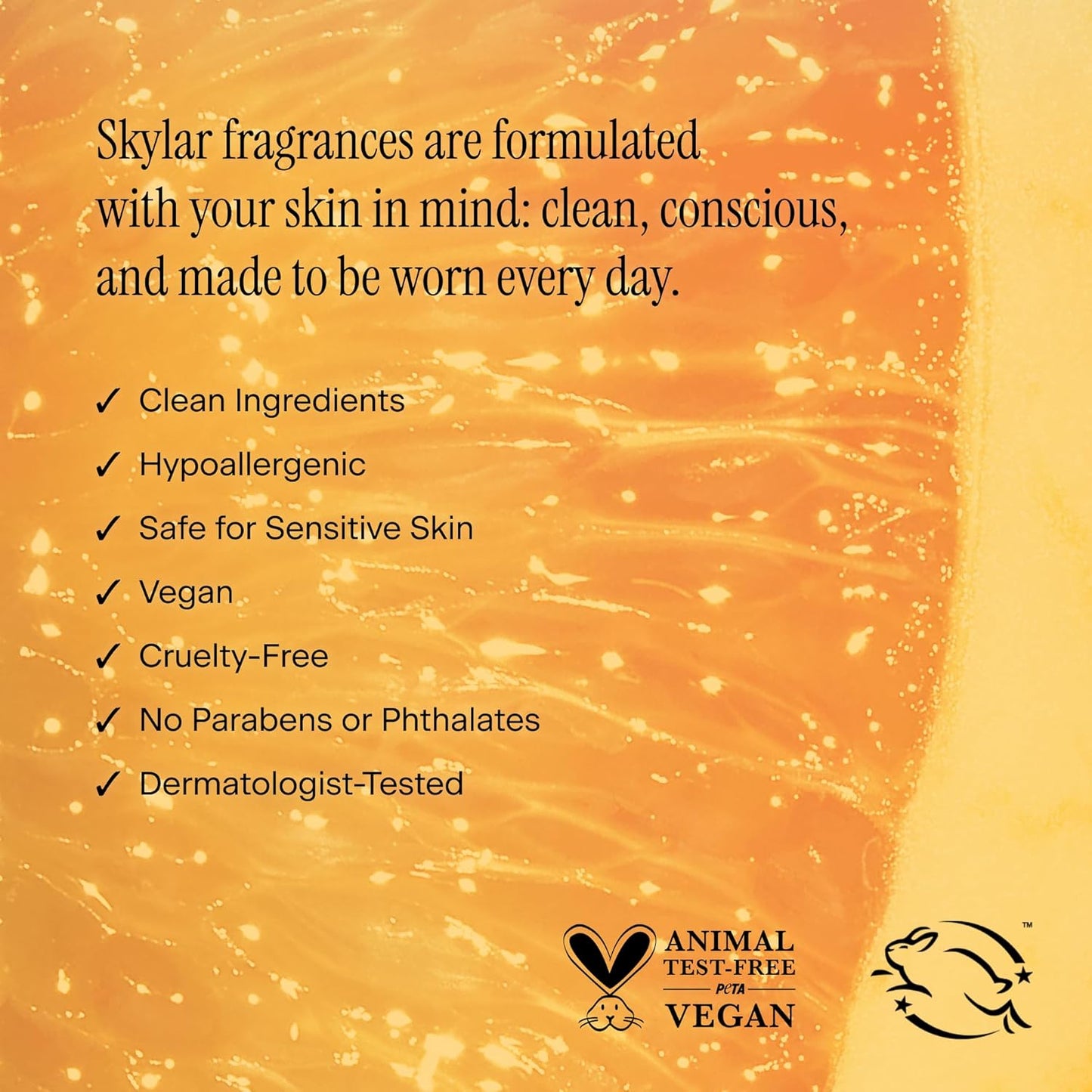 Skylar Capri Summer Eau de Parfum - Hypoallergenic Citrus Perfume for All - Vegan, 10mL / 0.33 Fl oz