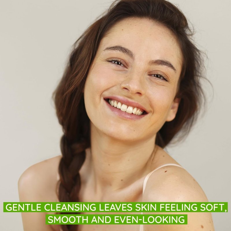 Aveeno Clear Complexion Foaming Facial Cleanser - Oil-Free Acne Treatment with Soy Extract & Salicylic Acid | 6 fl. oz