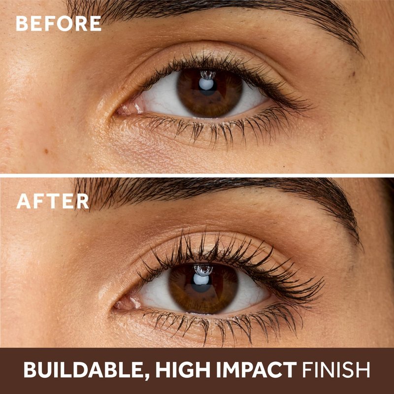 No7 Pro Artist That's a Wrap Tubing Mascara - Buildable & Lengthening Mascara for a High-Impact Finish - Volumizing Tube Mascara to Keep Lashes in Place All Day - Black/Brown (0.28 fl oz)
